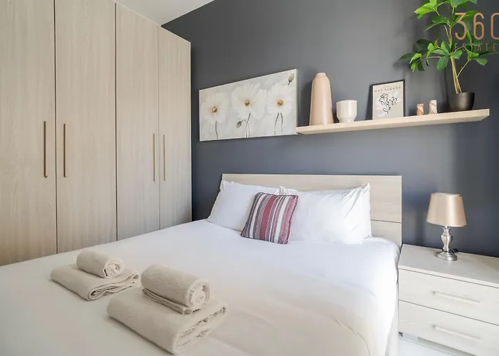 Central, Fully Equipped 1br With Ac & Wifi By 360 Estates * Gzira