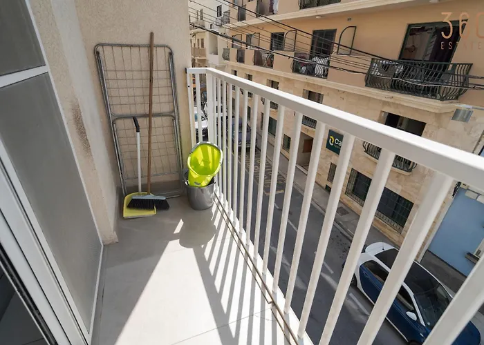 Lejlighed Central, Fully Equipped 1br With Ac & Wifi By 360 Estates Gzira